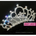 Tiara-Set Kinder Prinzessin echte Diamant Braut-Tiaras